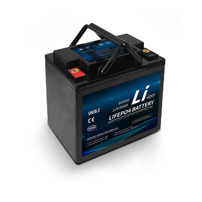 RV के लिए 12.8V 50ah लीड एसिड प्रतिस्थापन लिथियम lifepo4 बैटरी