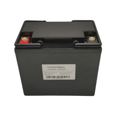 लिथियम आयरन फॉस्फेट सोलर LiFePO4 RV बैटरी पैक रिचार्जेबल 12V 30Ah
